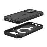 UAG Pathfinder MagSafe-fodral til iPhone 15 Pro Max - sølv