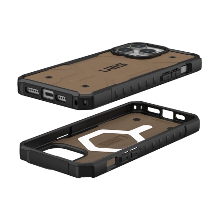 UAG Pathfinder MagSafe-fodral til iPhone 15 Pro Max - brun
