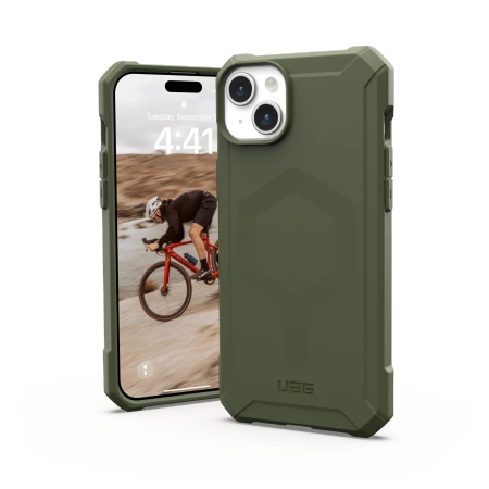 UAG Essential Armor MagSafe-hylster til iPhone 15 Plus - grønt