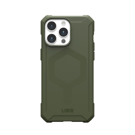 UAG Essential Armor MagSafe-hylster til iPhone 15 Pro Max - grønt