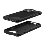 UAG Metropolis LT MagSafe-fodral til iPhone 15 Pro Max - sort kevlar