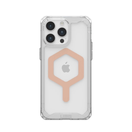 UAG Plyo MagSafe-fodral til iPhone 15 Pro Max - gennemsigtig og perle