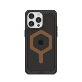 UAG Plyo MagSafe-fodral til iPhone 15 Pro Max - sort og brun