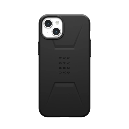 UAG Civilian MagSafe-hylster til iPhone 15 Plus - sort