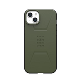 UAG Civilian MagSafe-hylster til iPhone 15 Plus - grønt