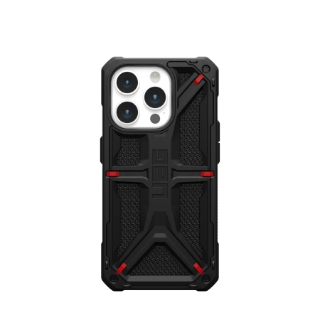 UAG Monarch-hylster til iPhone 15 Pro - sort kevlar