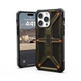 UAG Monarch-hylster til iPhone 15 Pro Max - grøn kevlar
