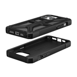 UAG Monarch-hylster til iPhone 15 Pro Max - sort kulstof