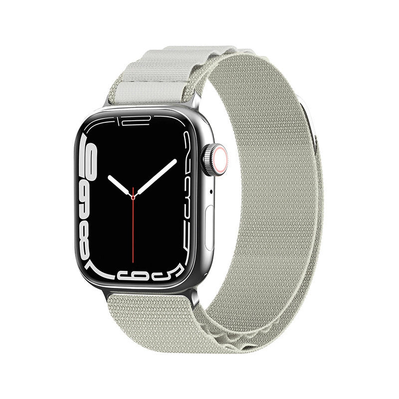 Alpine Steel Buckle Strap til Apple Watch 42 / 44 / 45 / 49 mm - Grå