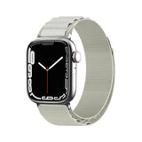 Alpine Steel Buckle Strap til Apple Watch 42 / 44 / 45 / 49 mm - Grå