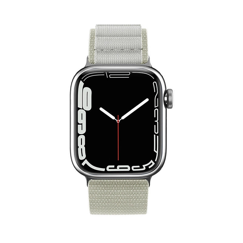 Alpine Steel Buckle Strap til Apple Watch 42 / 44 / 45 / 49 mm - Grå