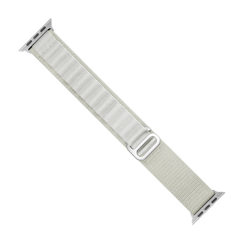 Alpine Steel Buckle Strap til Apple Watch 42 / 44 / 45 / 49 mm - Grå
