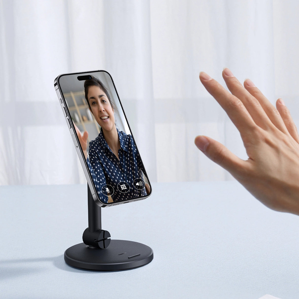 Baseus MagPro magnetisk stående holder til telefonen - sort
