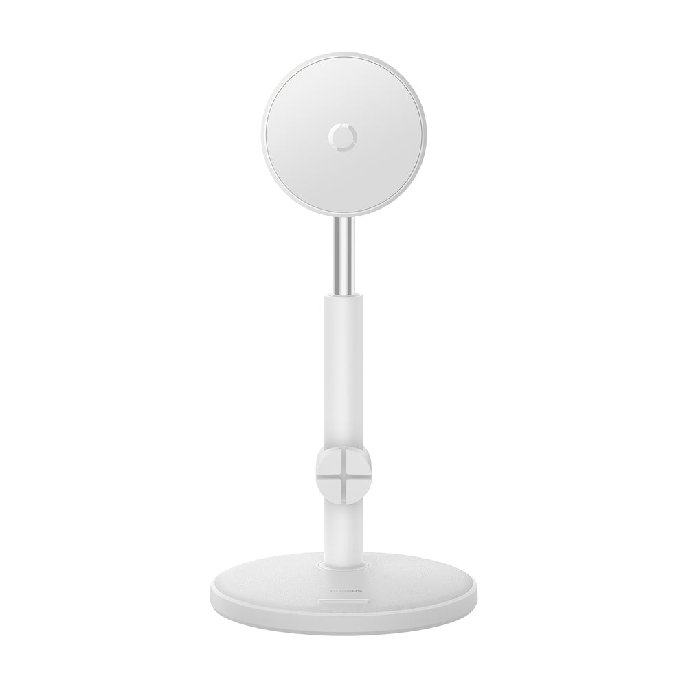 Baseus MagPro magnetisk stående holder til telefonen - hvid