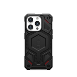 UAG Monarch Pro-kasse med MagSafe til iPhone 15 Pro - sort kevlar