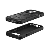 UAG Monarch Pro-foder med MagSafe til iPhone 15 Pro - sort kulstof