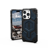 UAG Monarch Pro-kasse med MagSafe til iPhone 15 Pro - mørkblå