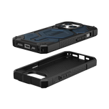 UAG Monarch Pro-kasse med MagSafe til iPhone 15 Pro - mørkblå