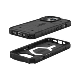 UAG Pathfinder MagSafe fodtøj til iPhone 15 Pro - sølv