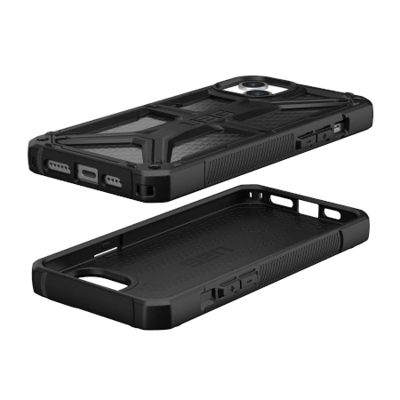 UAG Monarch-hylster til iPhone 15 Plus - sort kulstof