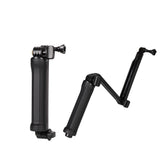 3 i 1 Monopod Tripod med Selfie Stick til GoPro - sort