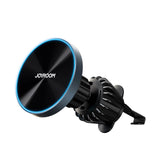 Joyroom magnetisk bilholder 15W trådløs oplader til luftventil sort (JR-ZS240 Pro)