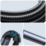 Joyroom Audio Transfer Series SY-A06 mini jack 3,5 mm / Lightning kabel 1,2 m - sort