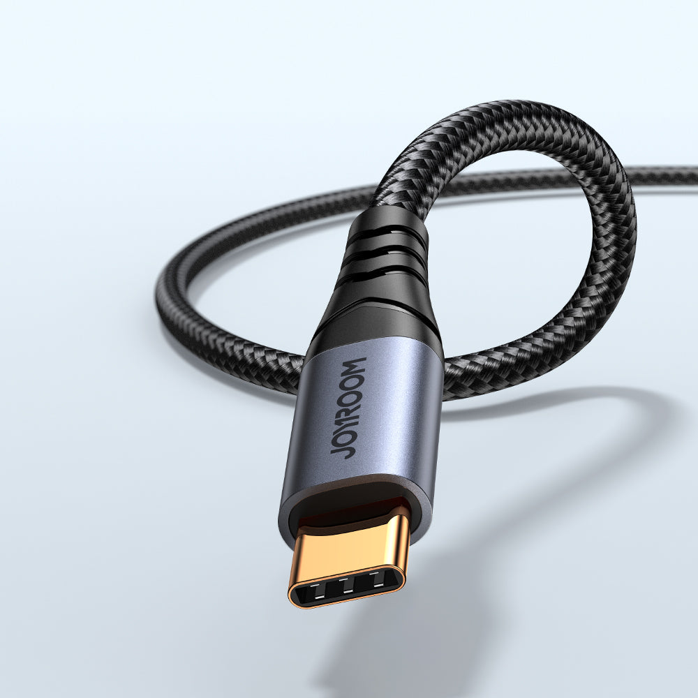 Joyroom Audio Transfer Series SY-A07 Mini Jack 3.5mm/USB-C Cable 1.2m - Black