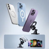 Joyroom magnetisk bilholder til cockpit/dashboard sort (JR-ZS376)