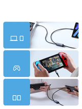 Joyroom Speedy Series S-A21 2in1 USB-C - USB-C / USB-C kabel 100W 1,5m - sort