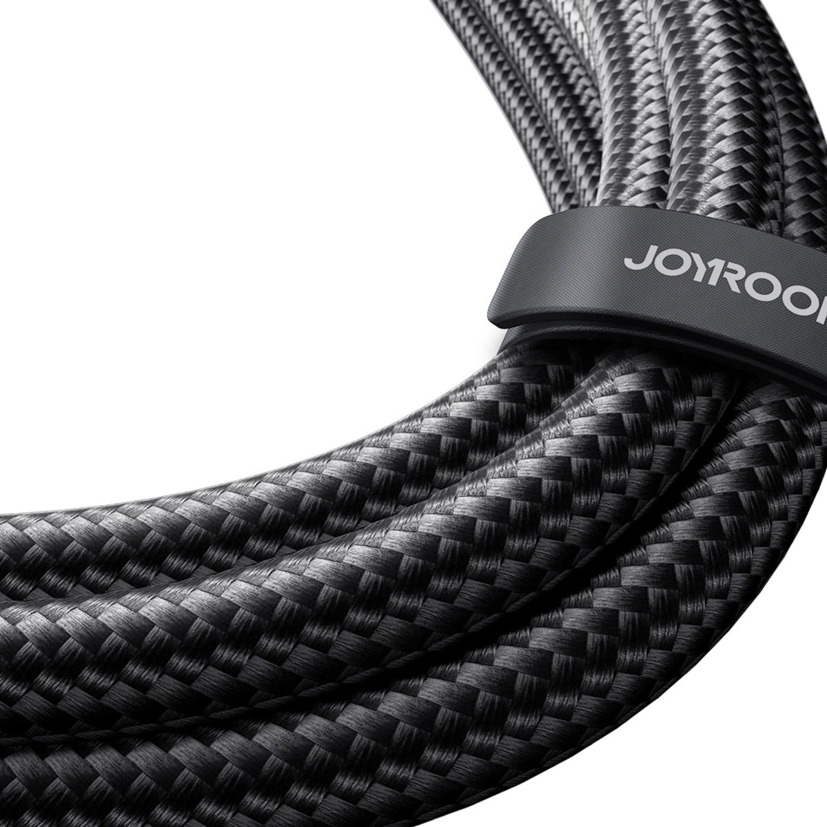 Joyroom Speedy Series S-A21 2in1 USB-C - USB-C / USB-C kabel 100W 1,5m - sort