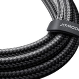 Joyroom Speedy Series S-A21 2in1 USB-C - USB-C / USB-C kabel 100W 1,5m - sort