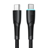 Joyroom Starry Series SA32-CC3 USB-C / USB-C kabel 60W 1m - sort