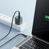 Joyroom Starry Series SA32-CC3 USB-C / USB-C kabel 60W 1m - sort