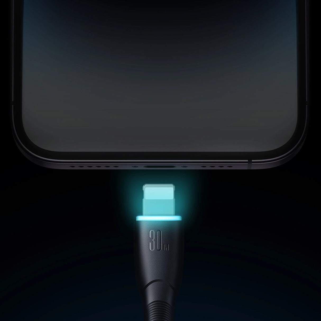 Joyroom Starry Series SA32-CL3 30W USB-C / Lightning kabel 1m - sort