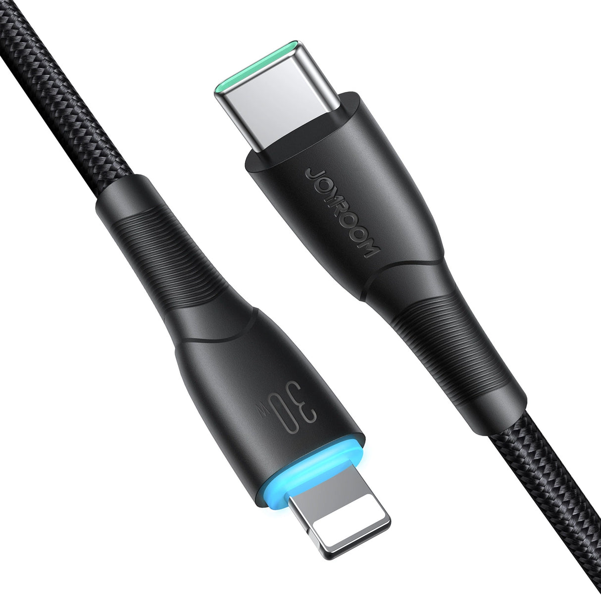 Joyroom Starry Series SA32-CL3 30W USB-C / Lightning kabel 1m - sort