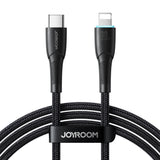 Joyroom Starry Series SA32-CL3 30W USB-C / Lightning kabel 1m - sort