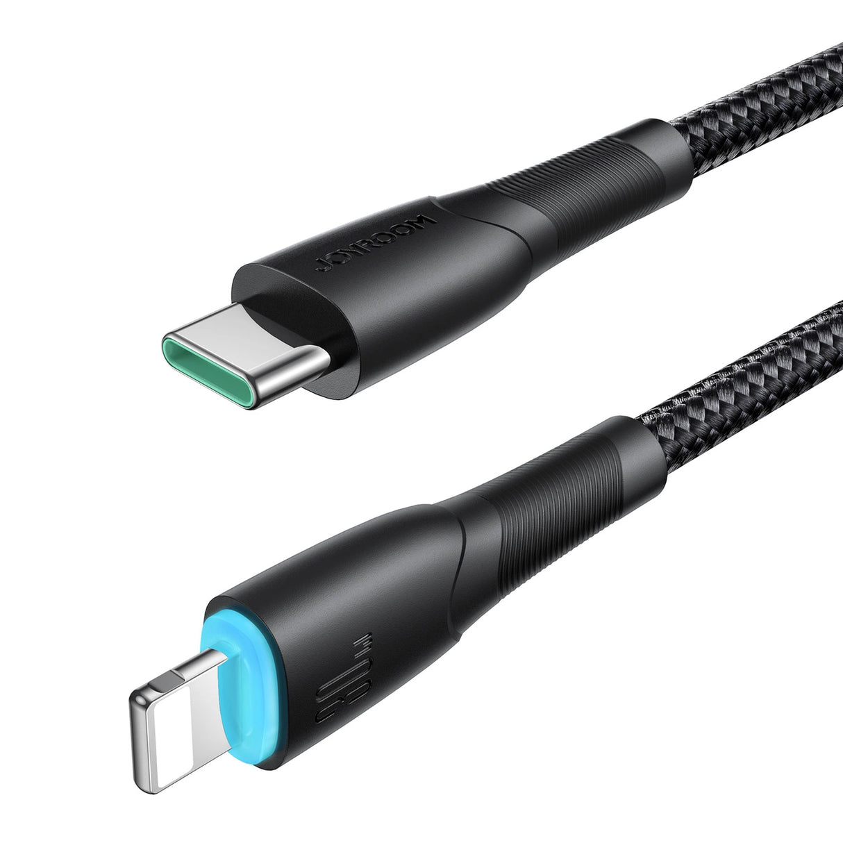 Joyroom Starry Series SA32-CL3 30W USB-C / Lightning kabel 1m - sort