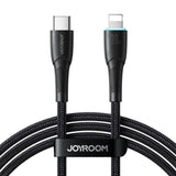 Joyroom Starry Series SA32-CL3 30W USB-C / Lightning kabel 1m - sort