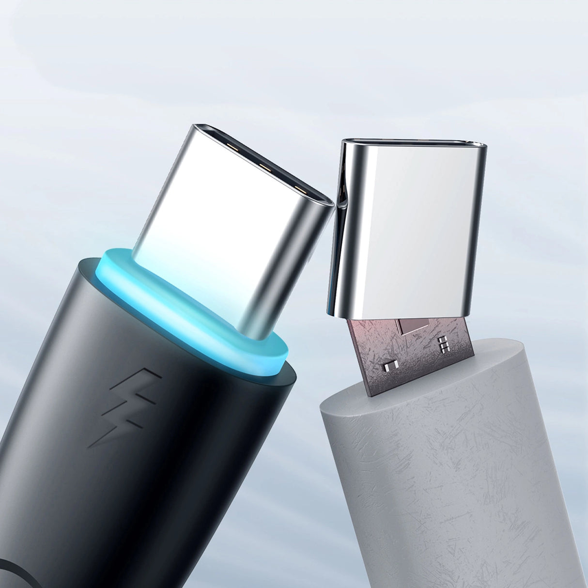 Joyroom Starry Series SA32-AC3 3A USB-A / USB-C kabel 1m - sort