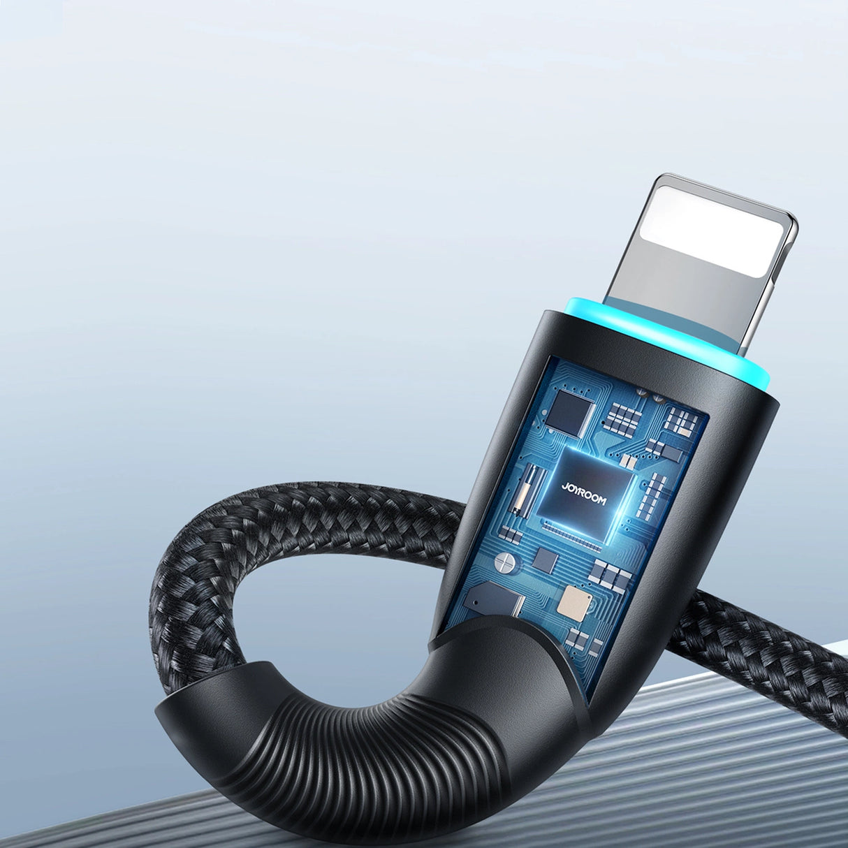 Joyroom Starry Series SA32-AL3 3A USB-A / Lightning kabel 1m - sort