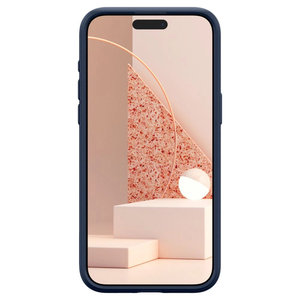 Caseology Parallax Mag Case med MagSafe til iPhone 15 Pro Max - Navy