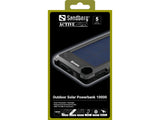 10.000 mAh Outdoor Solar PowerBank, Black