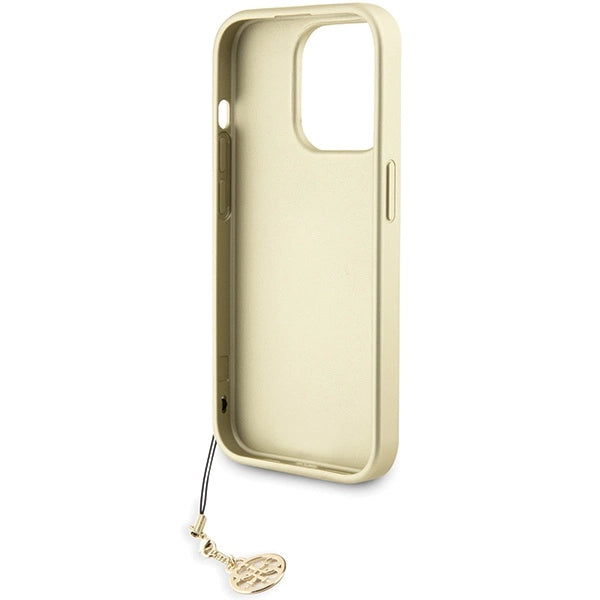 Guess GUHCP15LGF4GGR iPhone 15 Pro 6.1" grå/grå hardcase 4G Charms Collection
