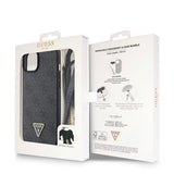 Guess GUHCP15MP4TDSCPK iPhone 15 Plus 6.7" sort/sort hardcase Crossbody 4G Metal Logo