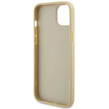 Guess GUHCP15MPS4DGPD iPhone 15 Plus 6.7" guld/guld hardcase Strass Metal Logo