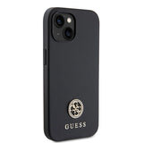 Guess GUHCP15MPS4DGPK iPhone 15 Plus 6.7" sort/sort hardcase Strass Metal Logo