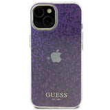 Guess GUHCP15SHDECMP iPhone 15 6.1" pink/pink hardcase IML facetteret spejl Disco Iridescent