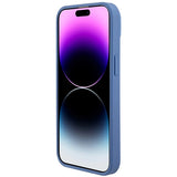 Guess GUHCP15SP4TDSCPB iPhone 15 6.1" blå/blå hardcase Crossbody 4G Metal Logo