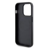 Guess GUHMP15LPSAHMCK iPhone 15 Pro 6.1" sort/sort hardcase Saffiano MagSafe
